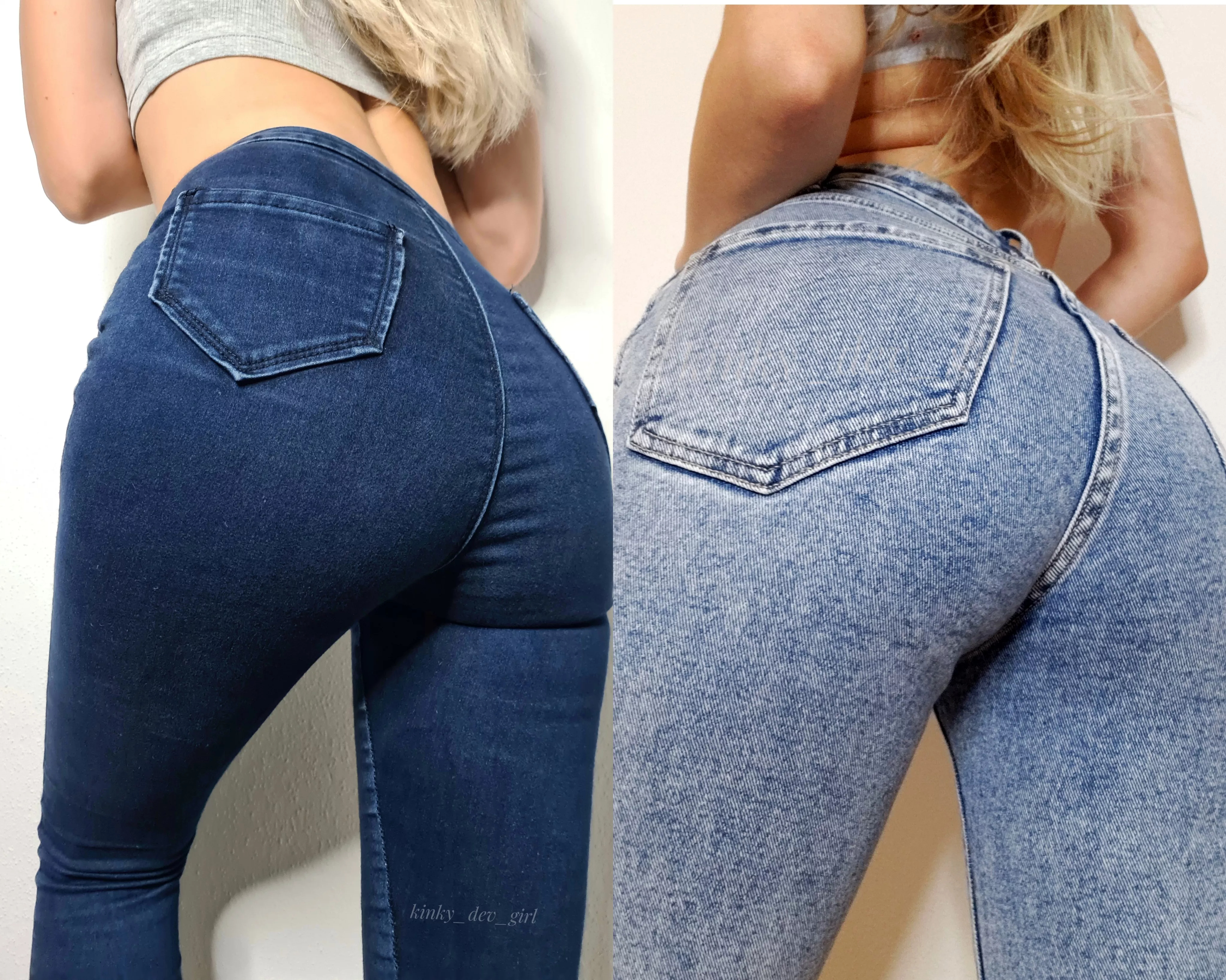 [F[ Which one looks better on me?🍑