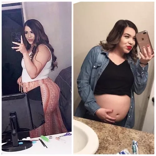 [F19] He said I have the perfect thick body for breeding 🥴🥵 So I took that creampie sooo DEEP! 🥴😈🤰🏻