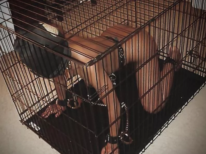 [F,19] This is probably the kinkiest post I’ve ever shared and I might delete it later, but yeah I ended up having a pretty intense weekend and spent part of it in a cage🙊🙈😅