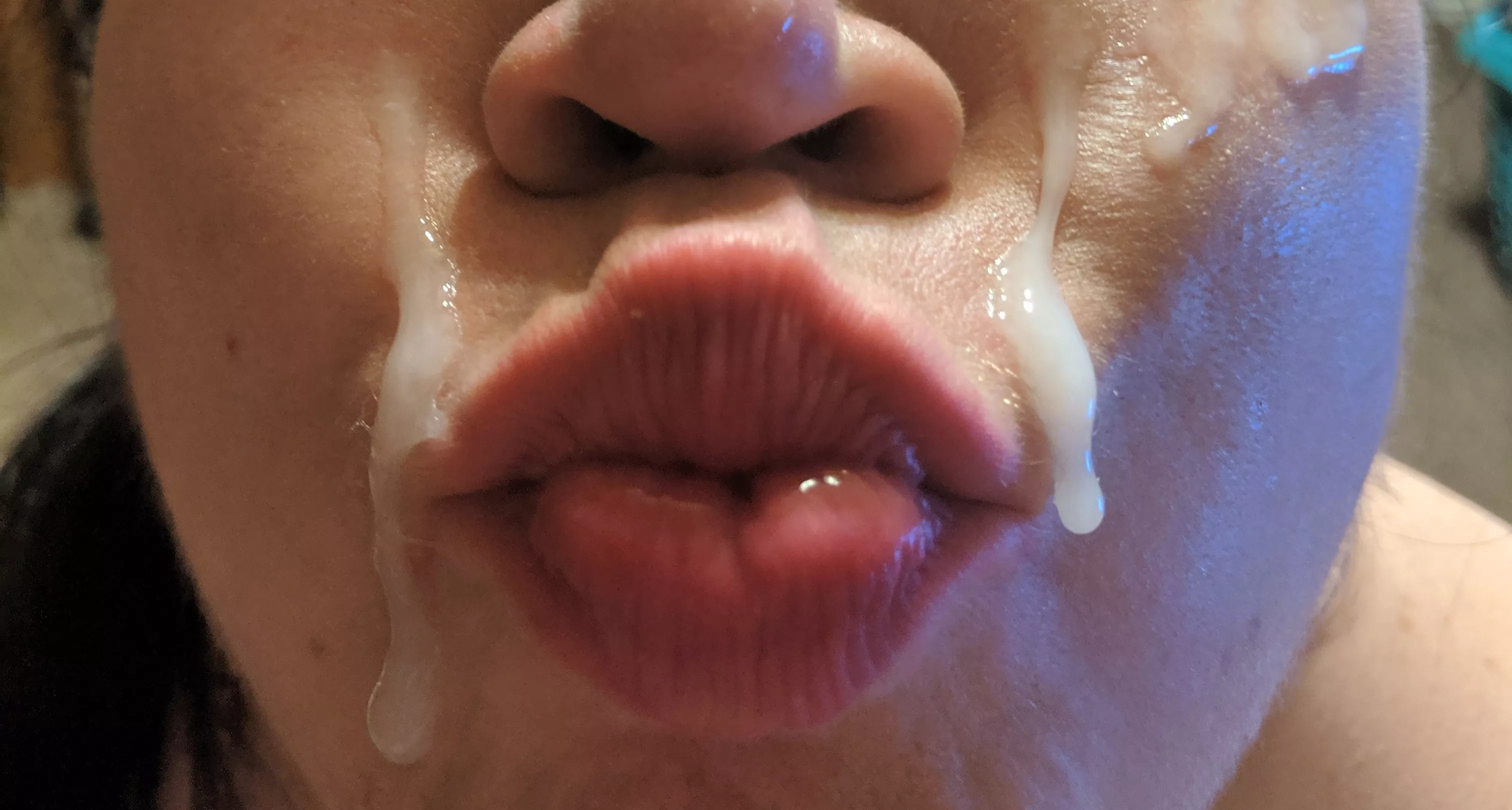 Face fucked and covered Face fucked and covered
