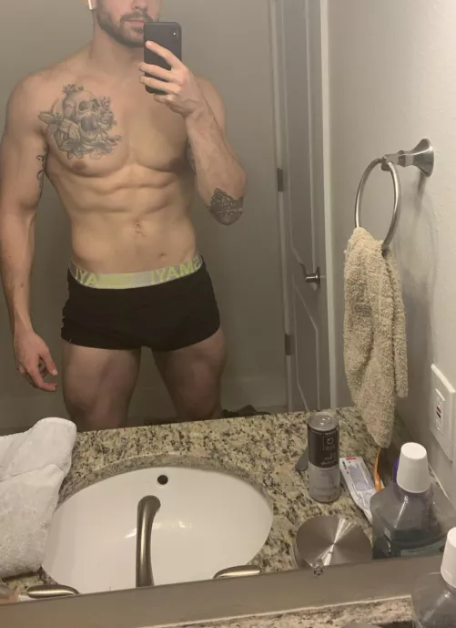 Face stays out, underwear stays on unless you ask real nicely. 😉