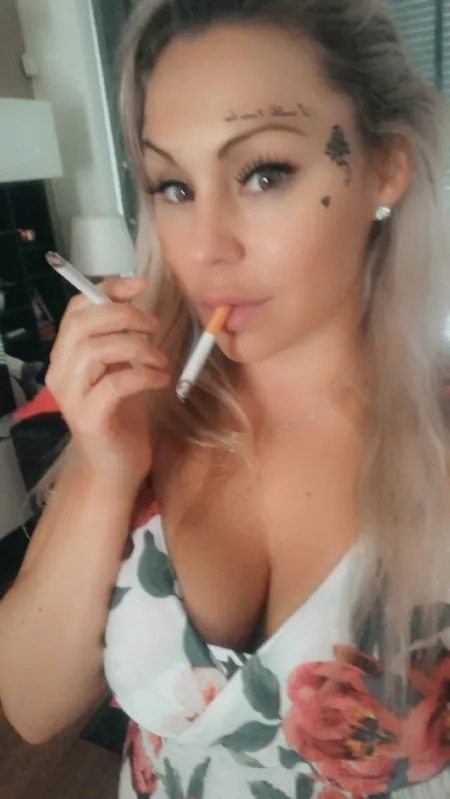 Fake face tattoos to piss my parents off π
 and really need like 2 cigarettes after talking to them π€·ββοΈπ₯