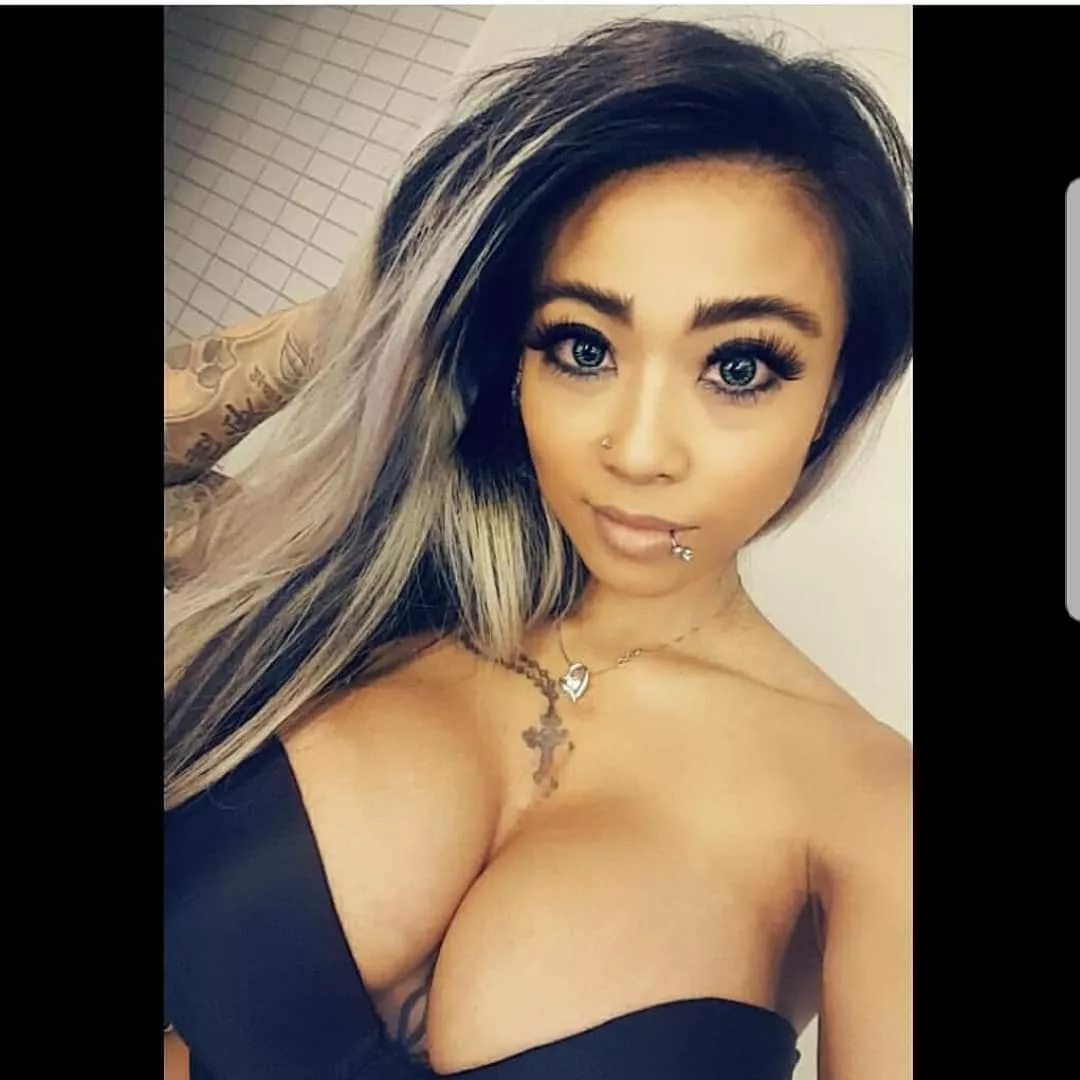 Fake tits Asian babe @inkedcyborg Fake tits Asian babe @inkedcyborg