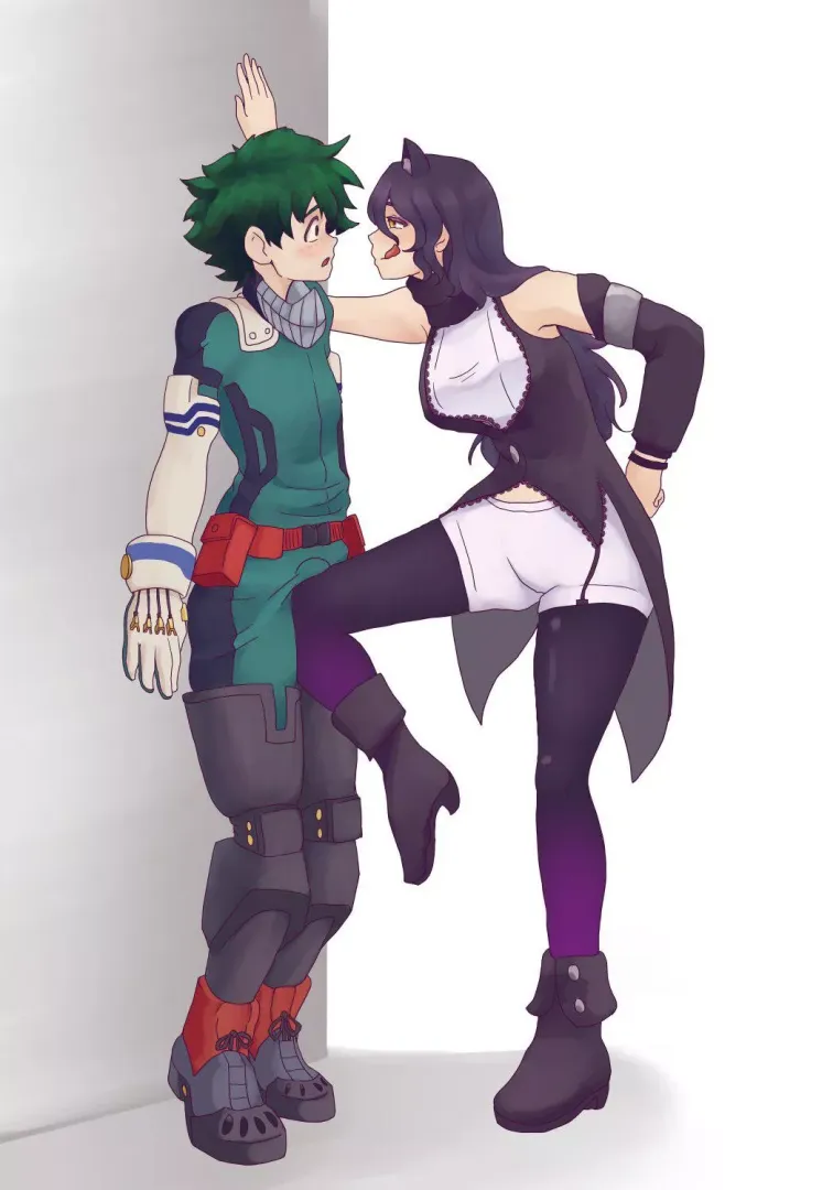 Fan girl Ara Ara’s an anime boi! (By: @ReqqlesArt)