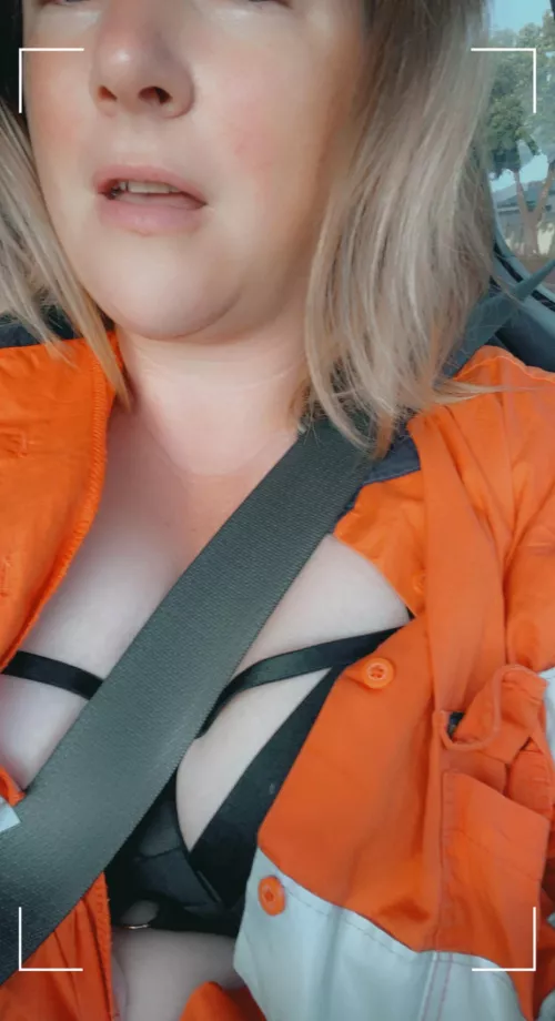 Fancy Bra Friday - just drive (because youโre late (f)or work again)