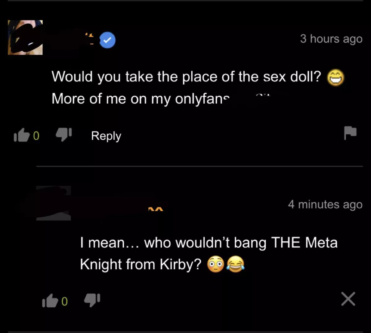 Fap2It actually does sound exactly like Meta Knight from Kirby Right Back At Ya I can’t y’all-