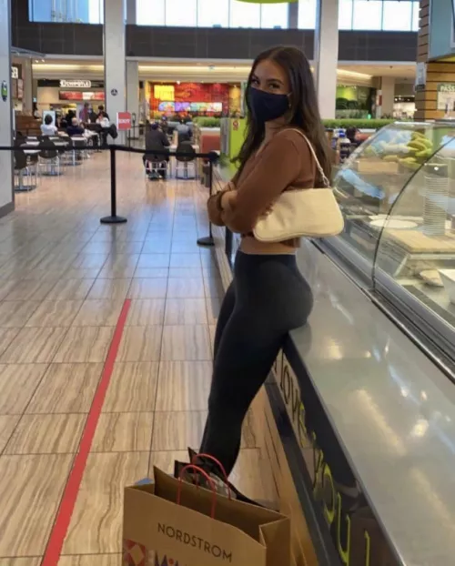 Fat ass at the mall
