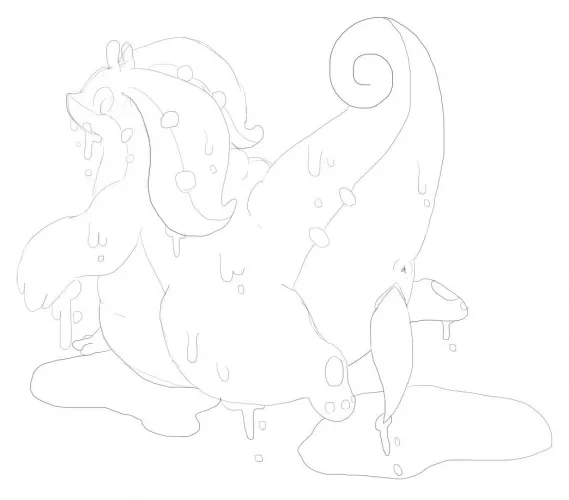 fat goodra💜💚 [M]