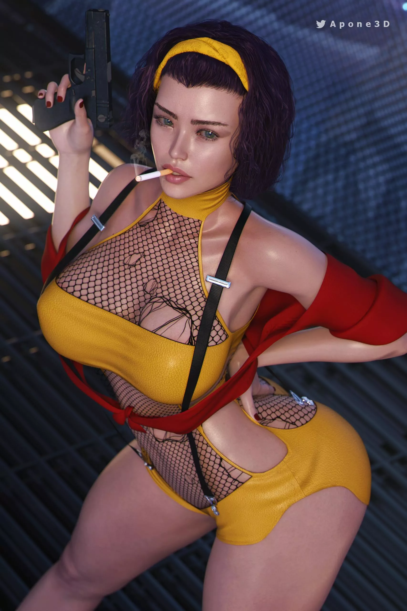 Faye valentine apone3d cowboy bebop nudes in thick_hentai Onlynudes image picture