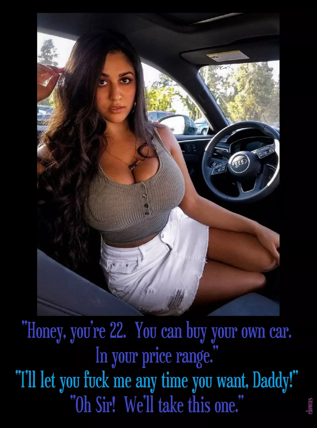 [F/D] Her mom taught her well