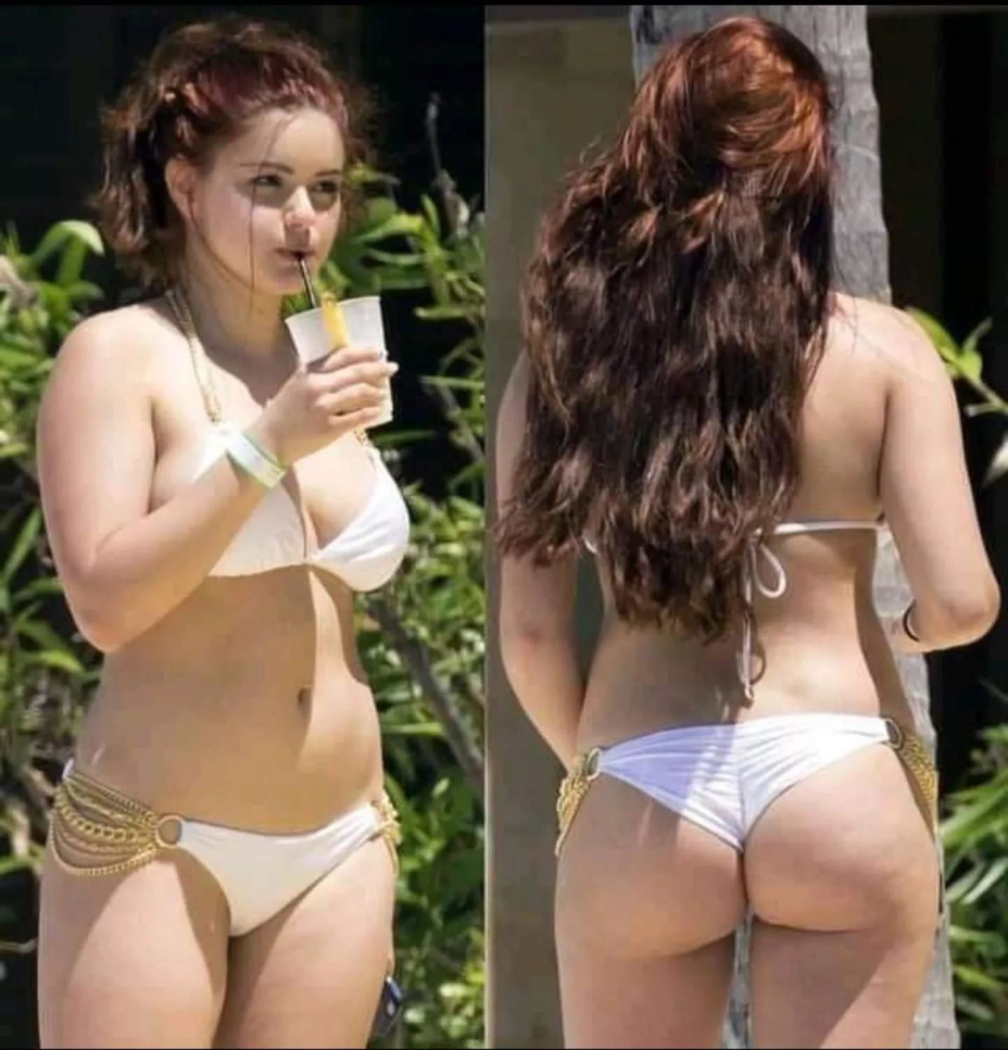 Feeding Ariel Winter Feeding Ariel Winter