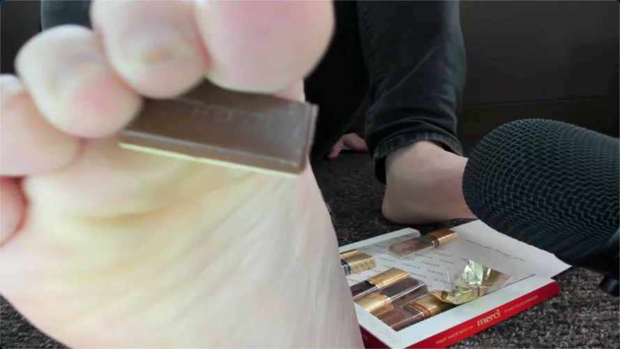 Feeding You Chocolate with my Toes - Repost from /r/ToeTrance