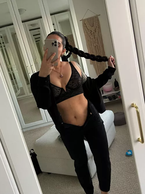 Feeling confident.