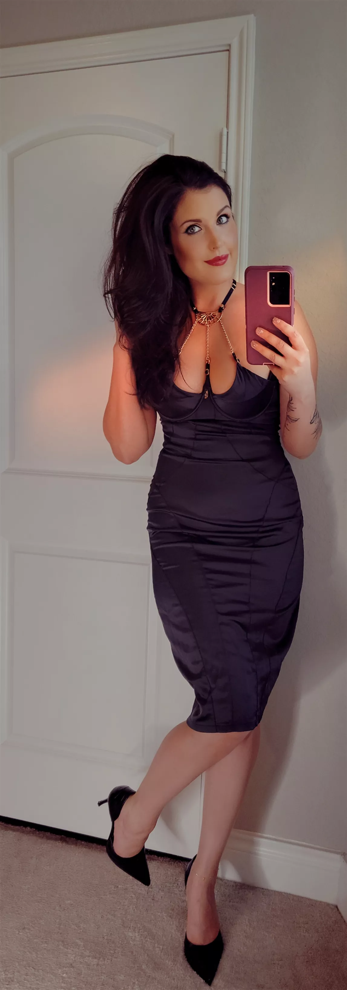 Feeling cute in my new dress 💕