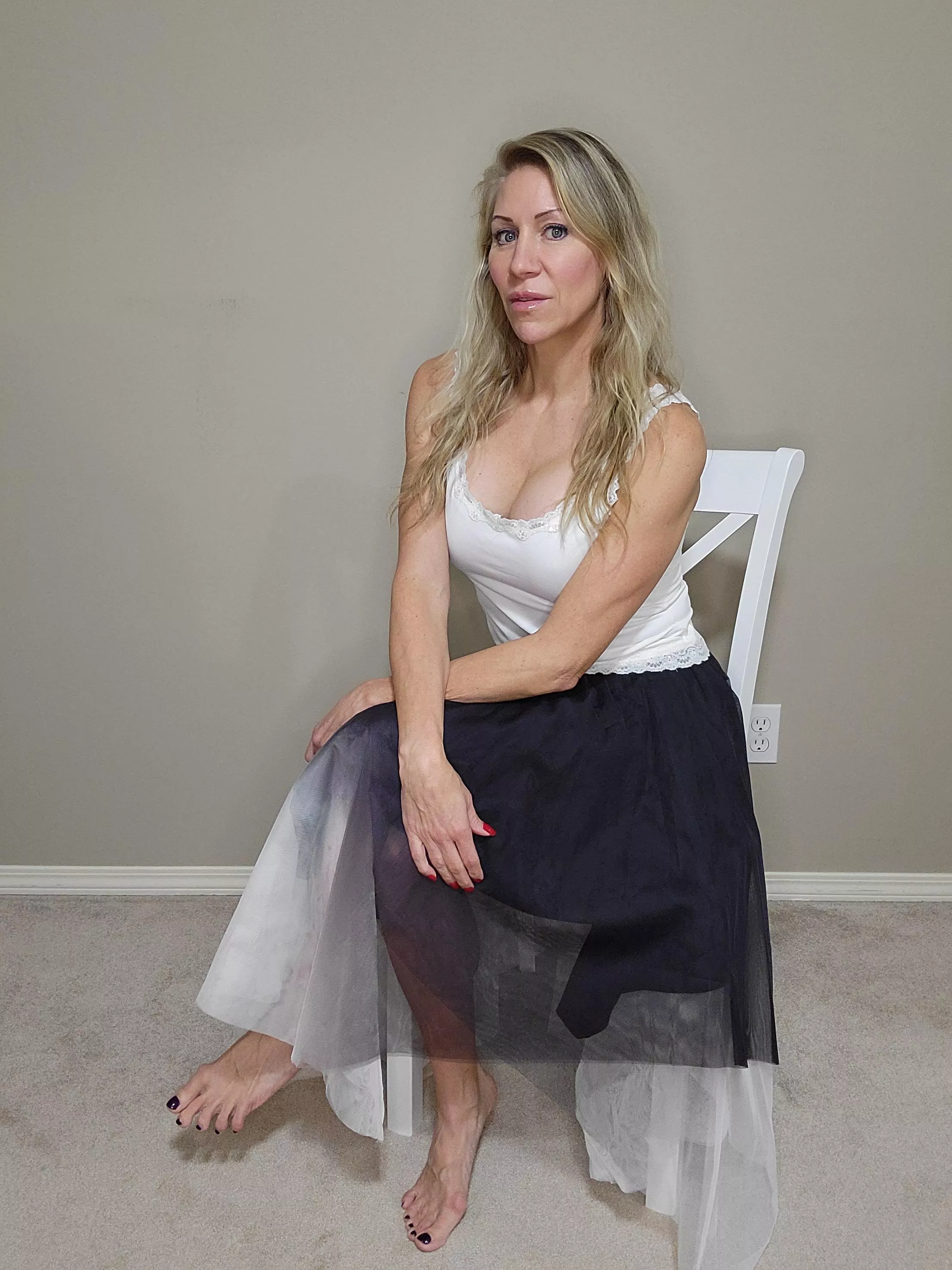 Feeling feminine and powerful.