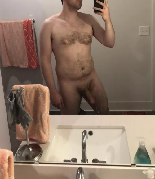 Feeling good about a mirror selfie for once