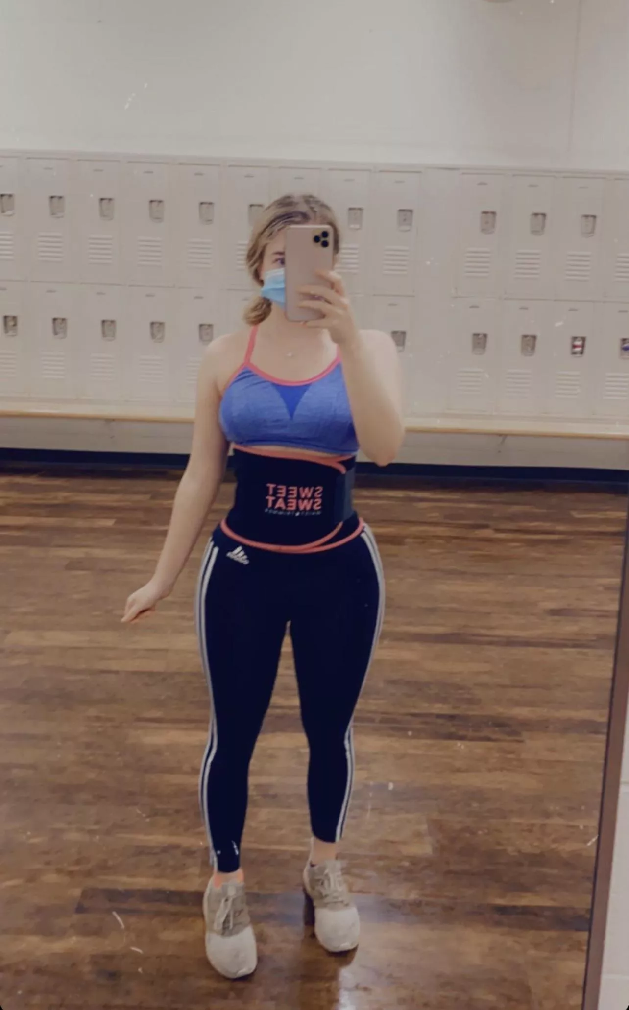 Feeling good after my workout today 💕