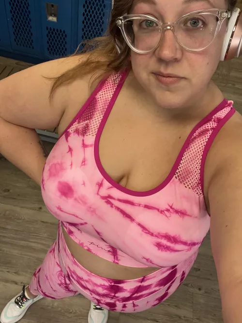 Feeling pretty good post-workout ☺️