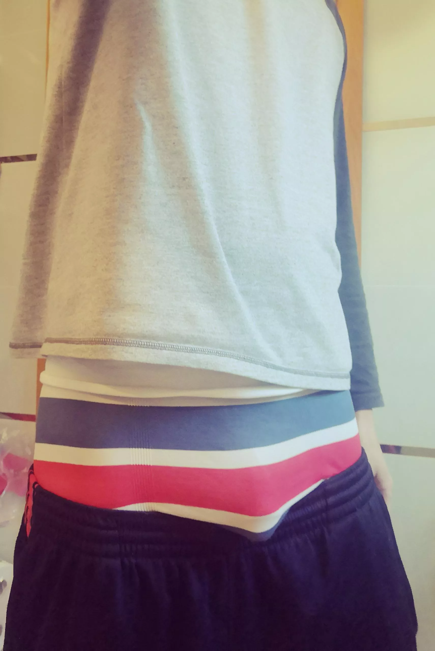 Feeling saggy this morning.