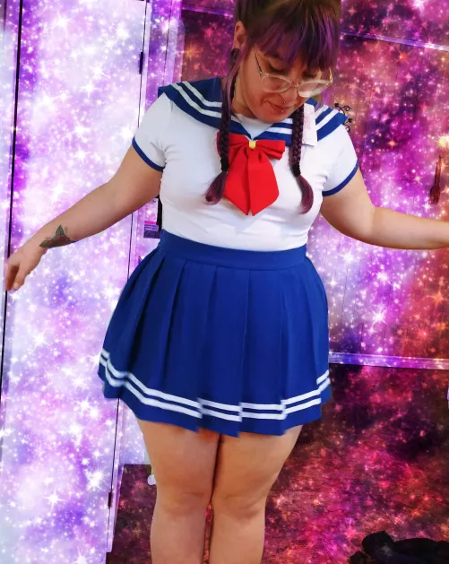 Feeling super cute, I'm most certainly a naughty little Chibi Moon.