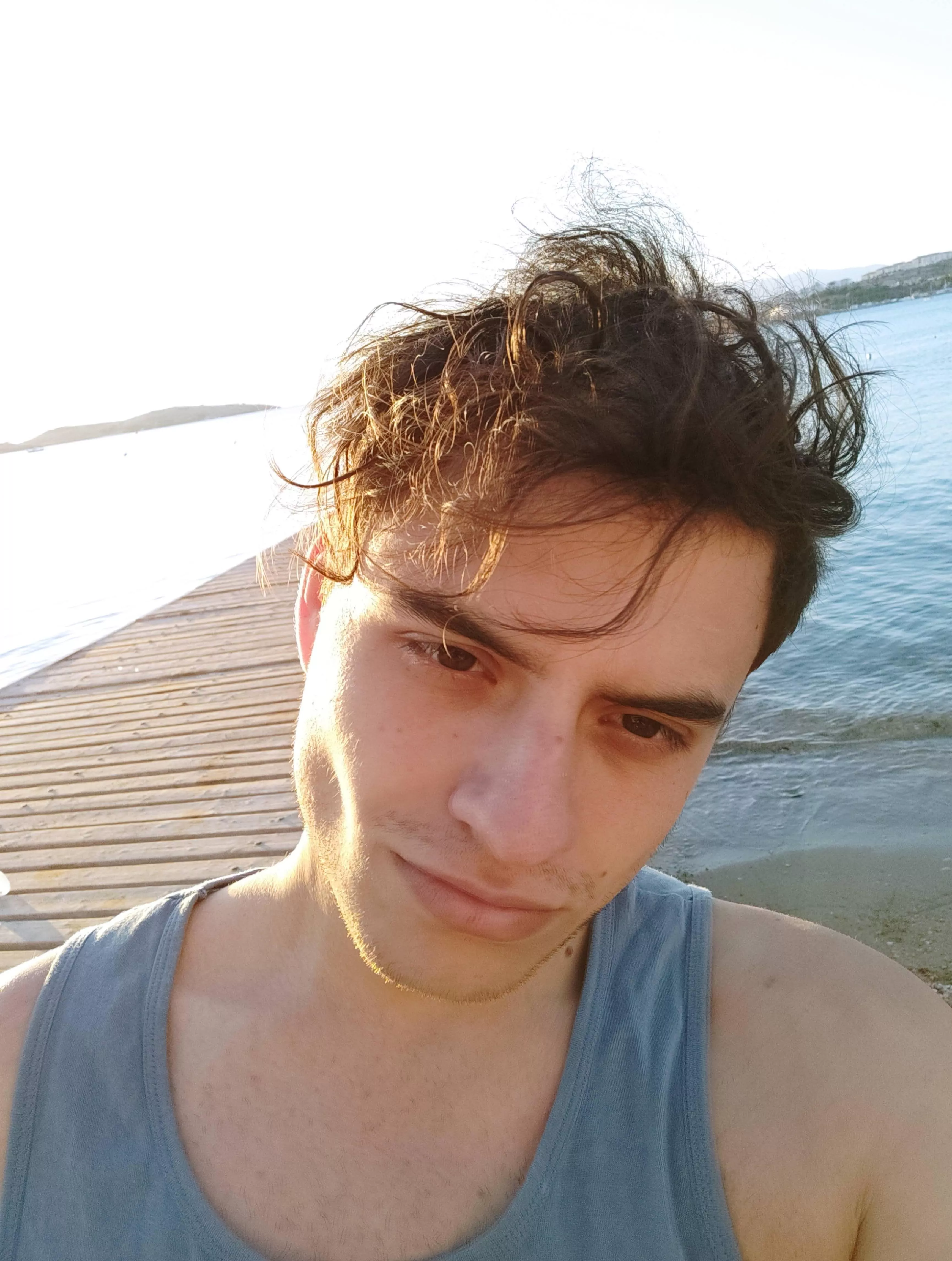 Feeling the Mediterranean sun hehe