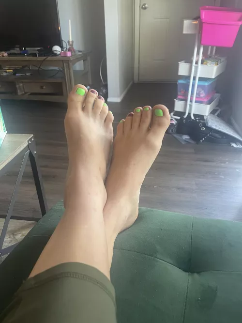 feeling this green! automatically a go-to :D