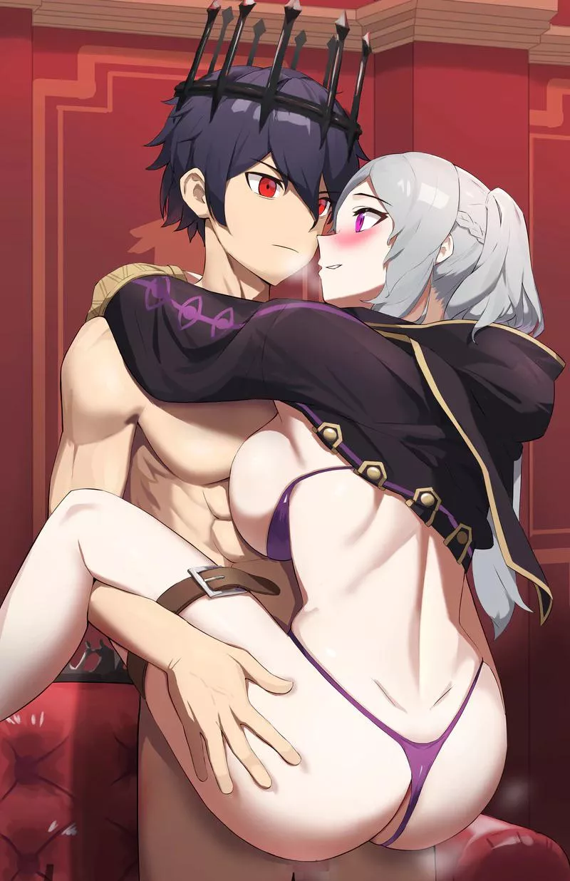 Fell Queen Robin/Grima and her Risen King Chrom (mazenda) Fell Queen Robin/Grima and her Risen King Chrom (mazenda)