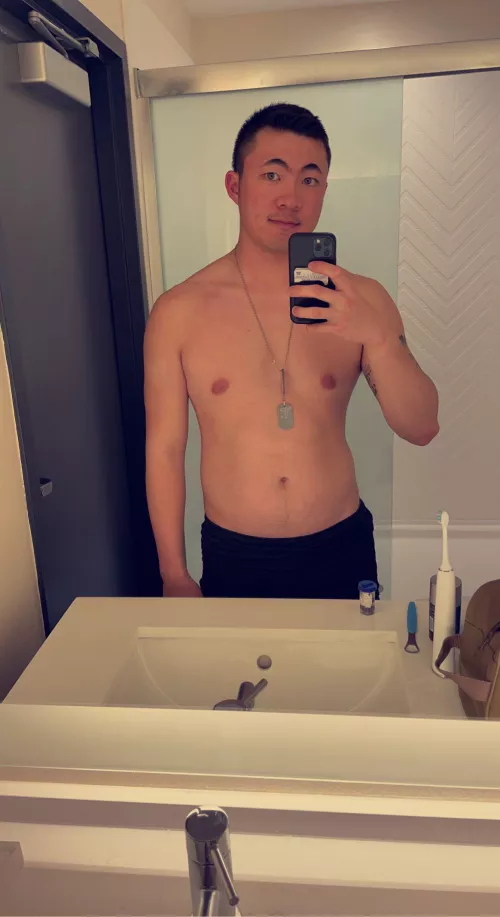 Felt a little cute at the time