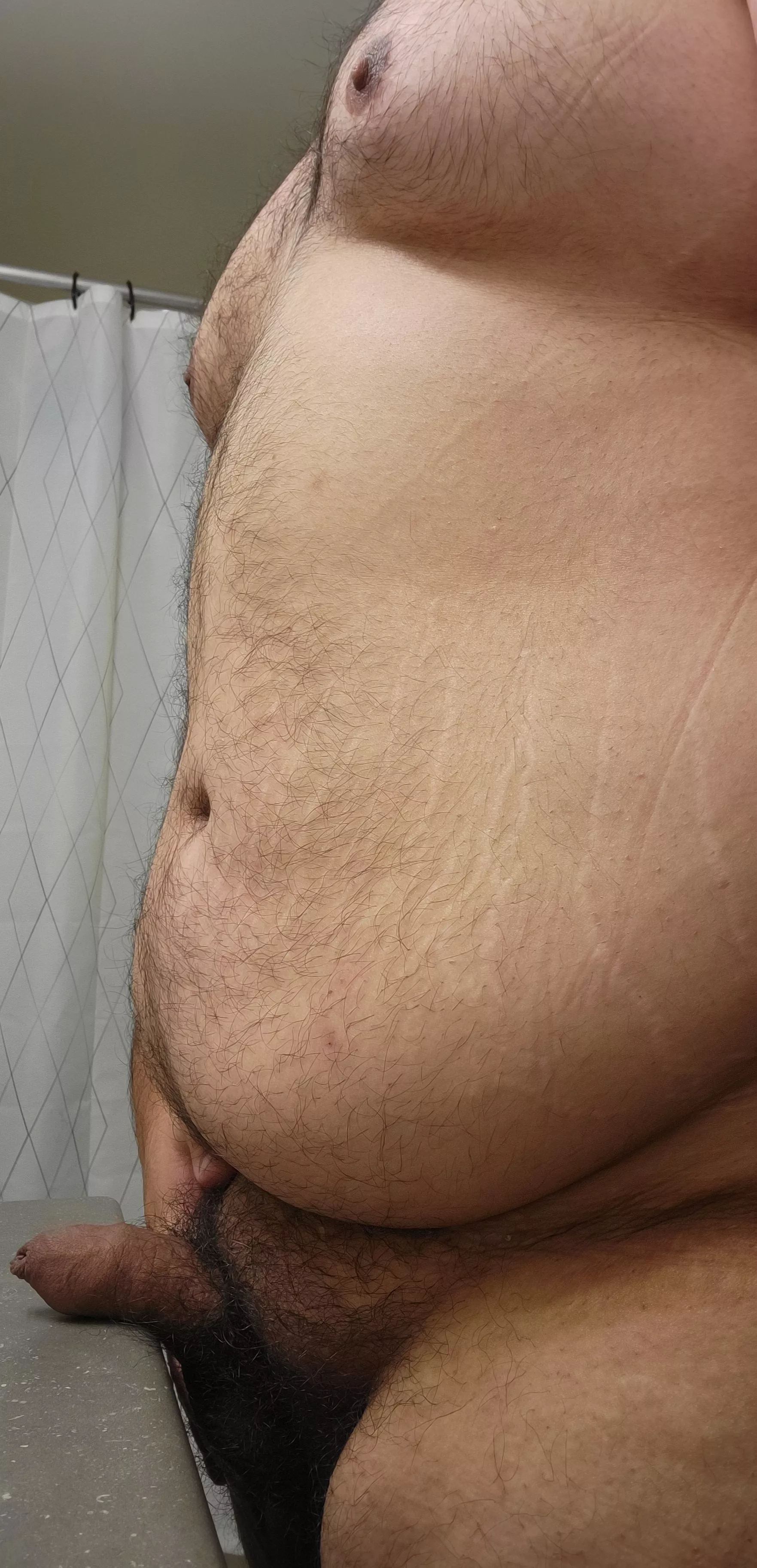 Felt a little extra thick this morming #tummytuesday