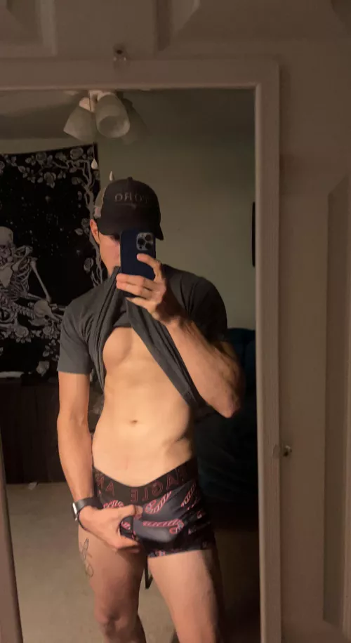 Felt a little risqué