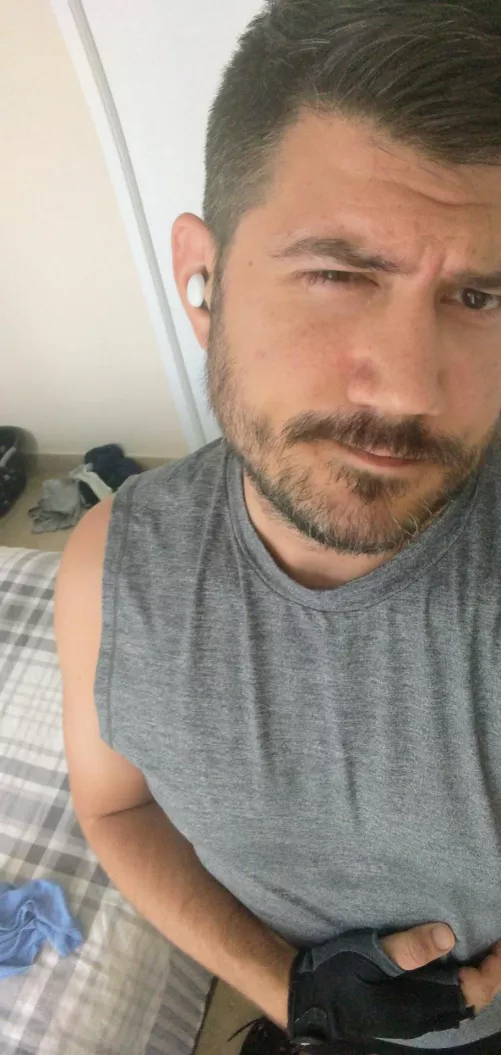 Felt cute after a stint on the rower