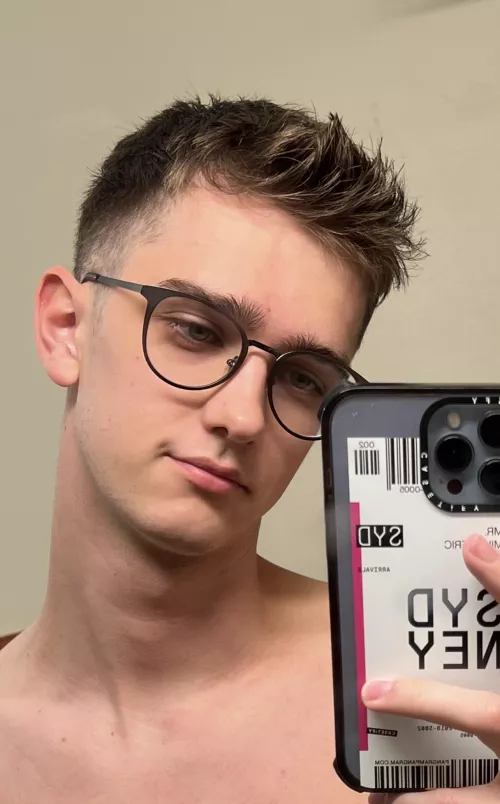 Felt cute after haircut and shaving ๐ Felt cute after haircut and shaving ๐