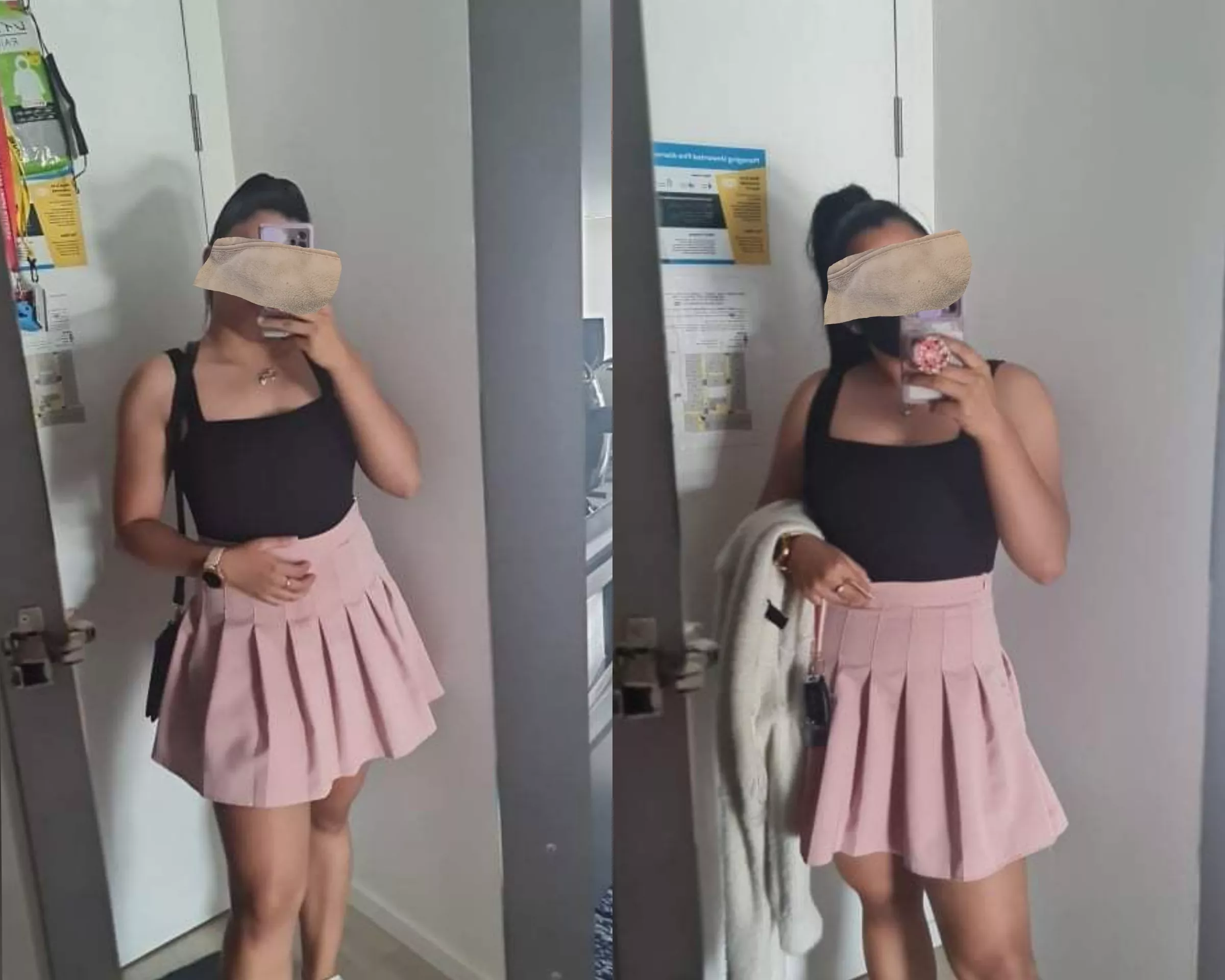 [F]elt cute 🥰. Do i look okay?