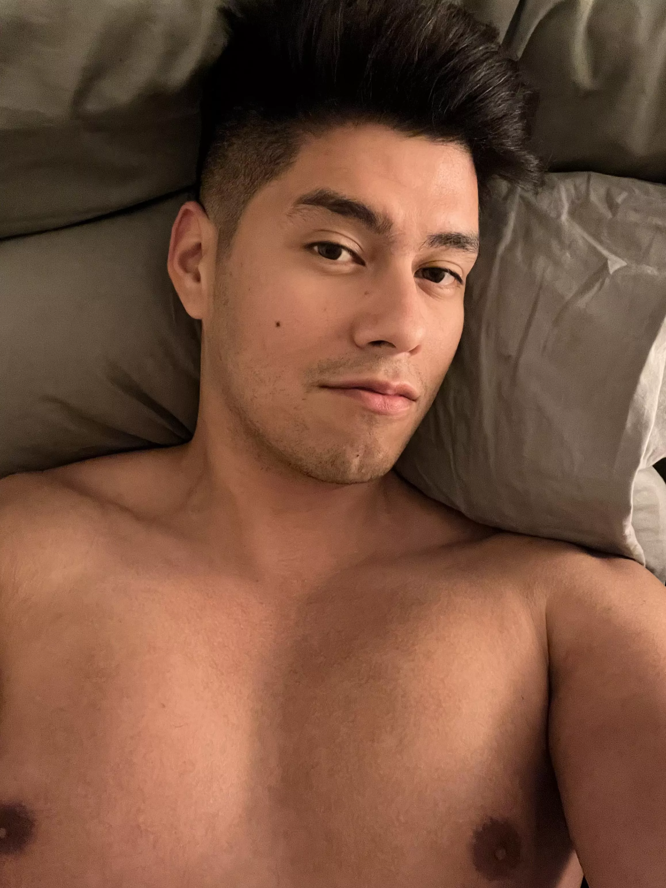 Felt cute in my bedroom lighting :P