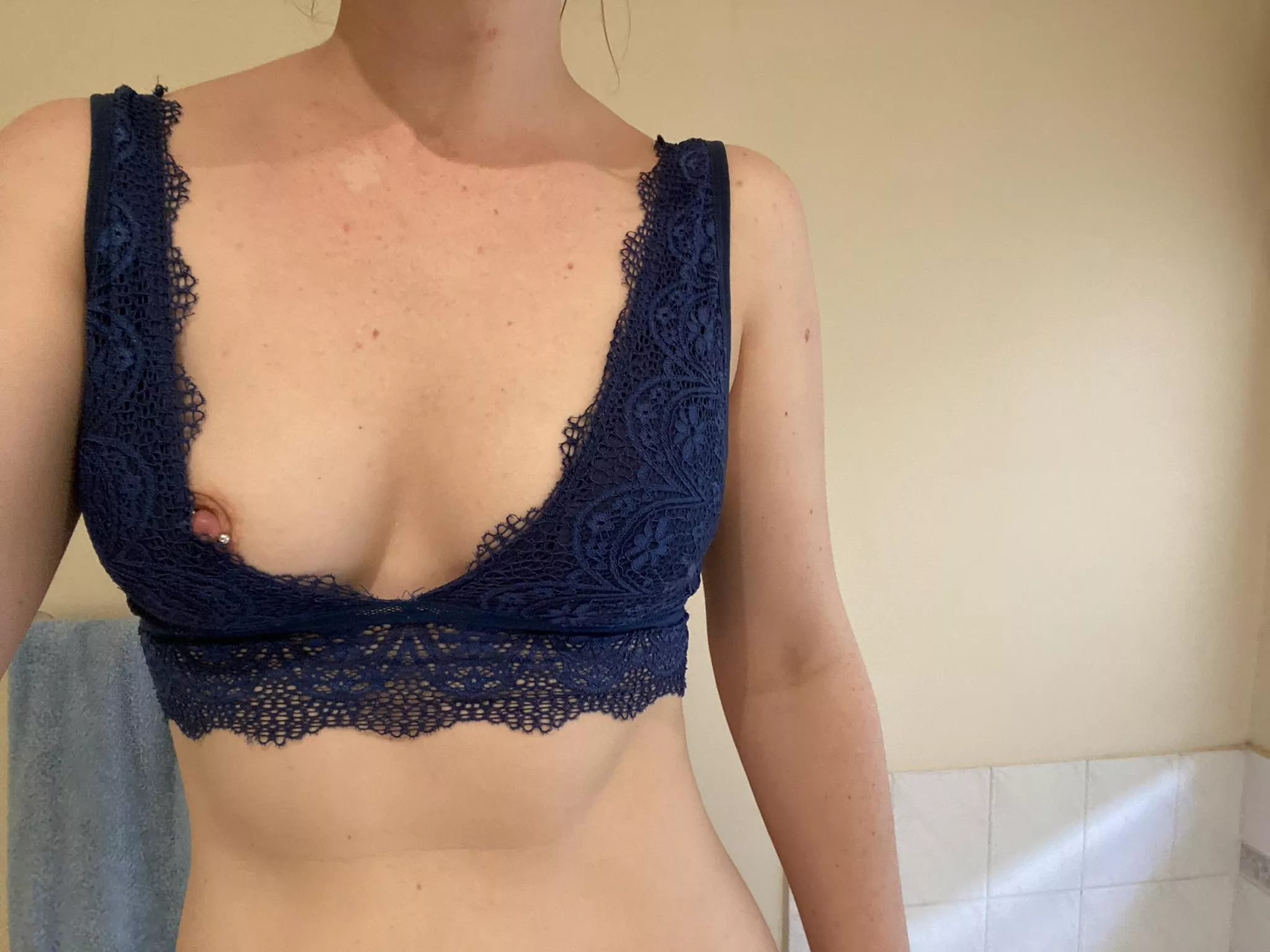 Felt cute, might nip slip more often 💕