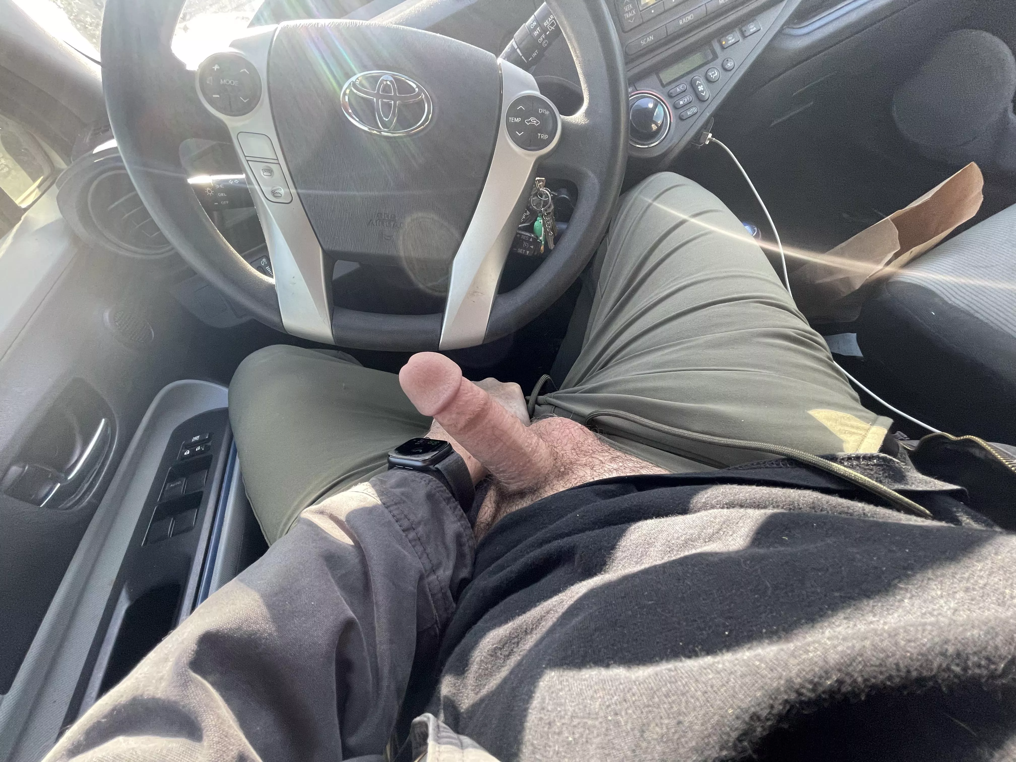 Felt it pulsing and had to let him breathe