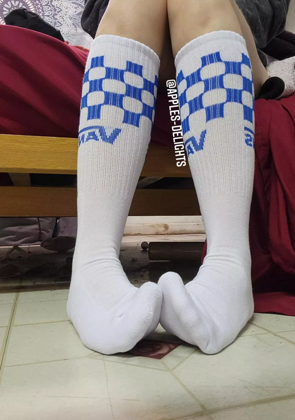 [Female] How do you like my vans socks? Rate 1-10