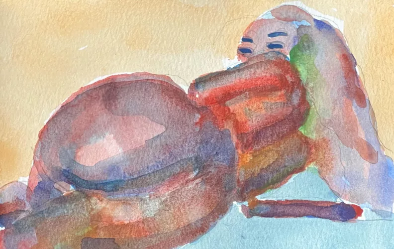 Femme Nue, par moi