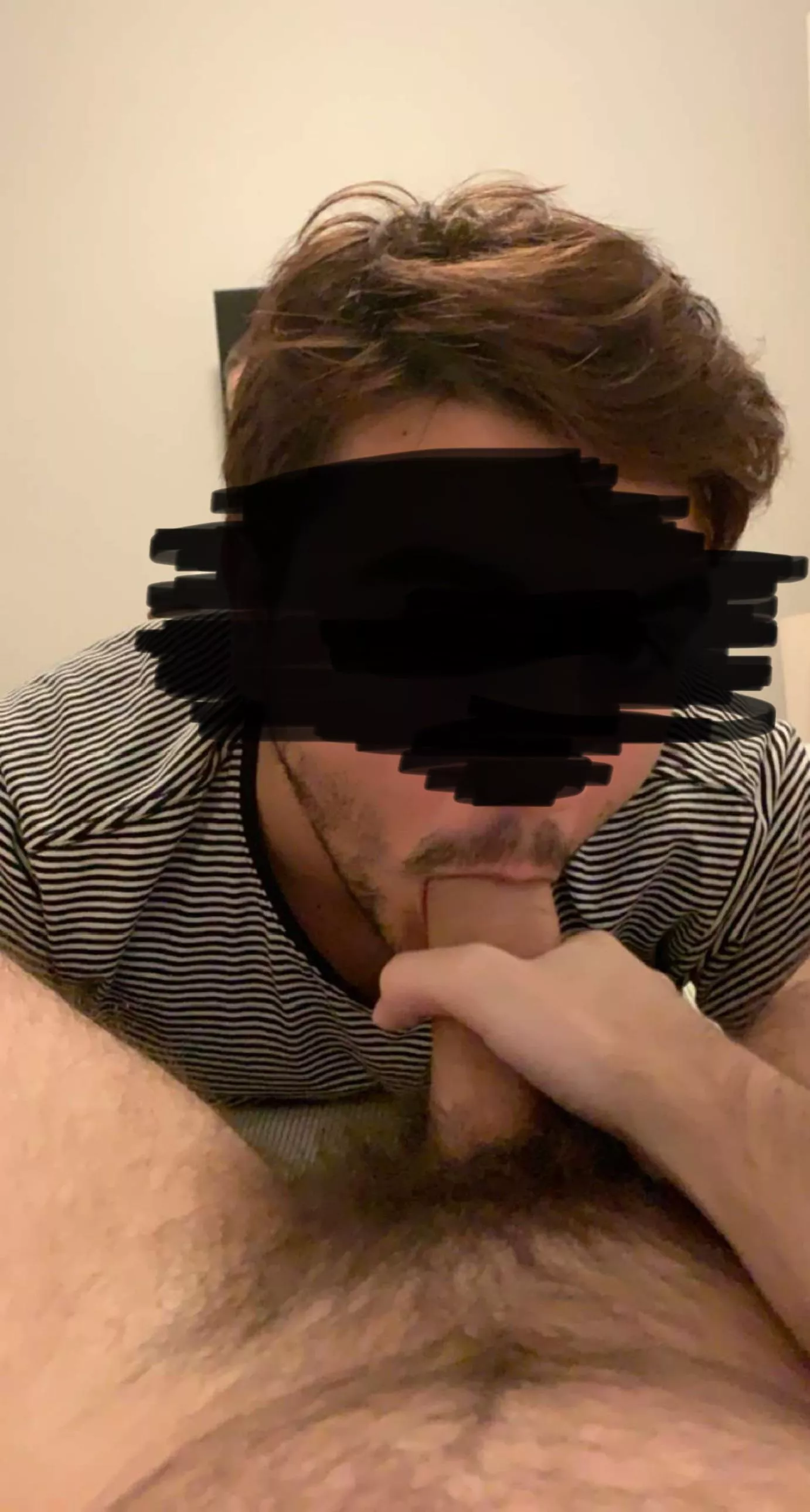 Fiancé enjoying his mate filling his mouth Fiancé enjoying his mate filling his mouth