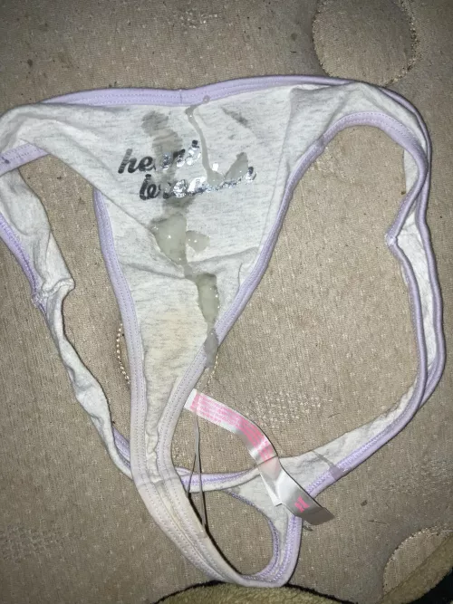 Fiancé’s thong