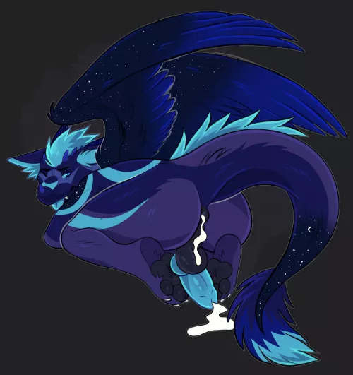 filled up dragon~ (character by me, art by PrincelyKaden) filled up dragon~ (character by me, art by PrincelyKaden)
