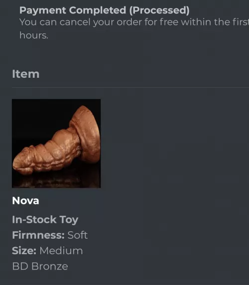 Finally bought my first BD toy! Cant wait to pleasure my prostate ❤️