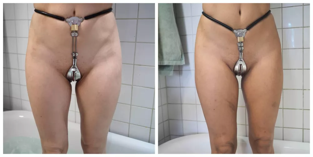 Finally got around to shooting anotner Chastity belt set :)