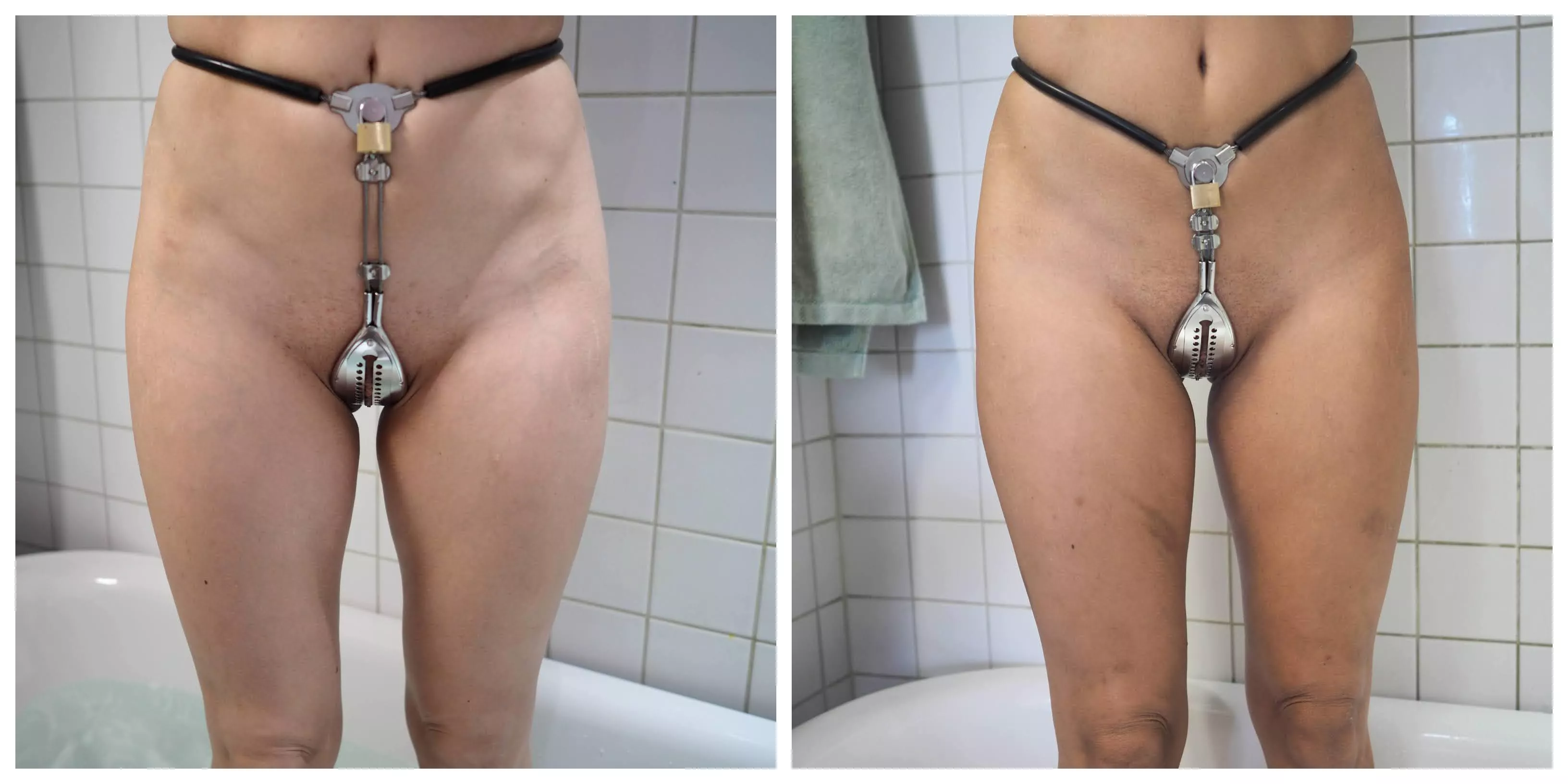 Finally got around to shooting anotner Chastity belt set :)