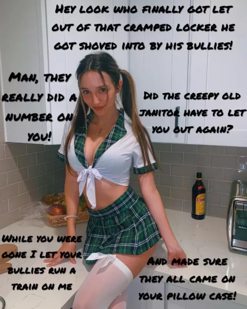 Finally got out of the locker to find your pillowcase covered in cum