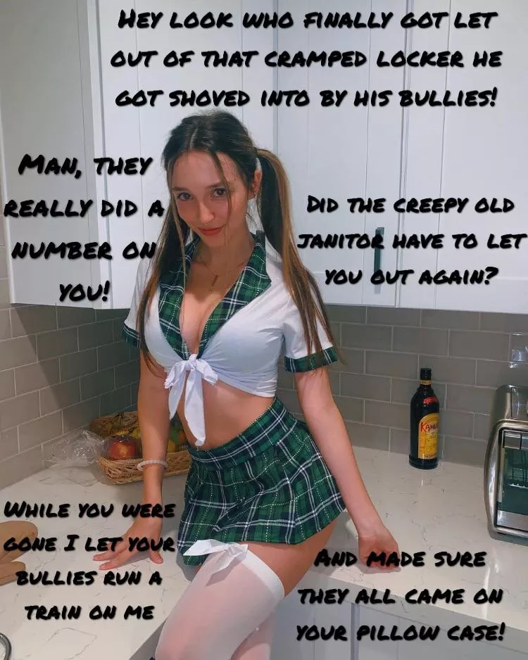 Finally got out of the locker to find your pillowcase covered in cum