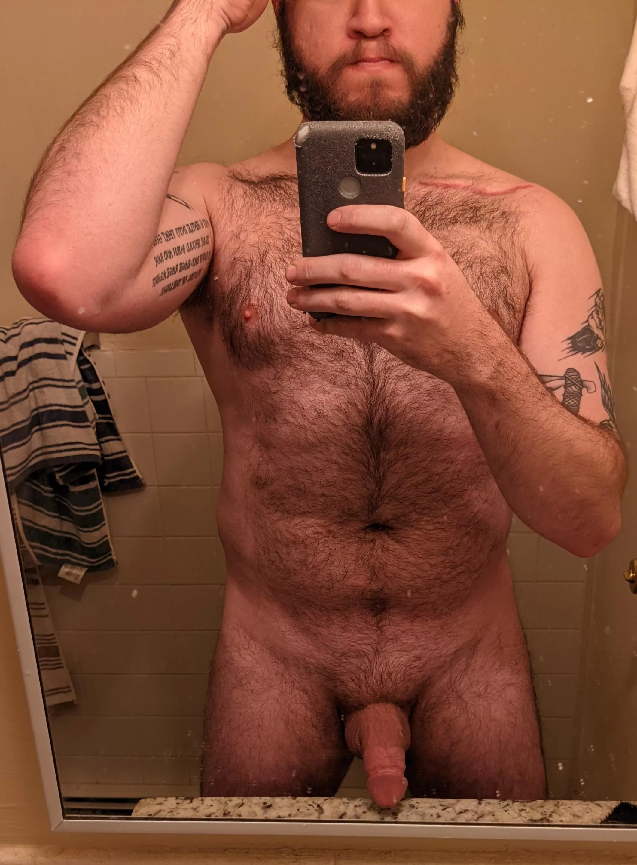 Finally home from work, time to relax