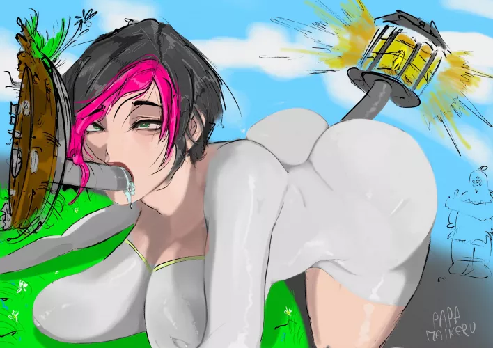 Fiora and Jax (papa Maikeru) Fiora and Jax (papa Maikeru)