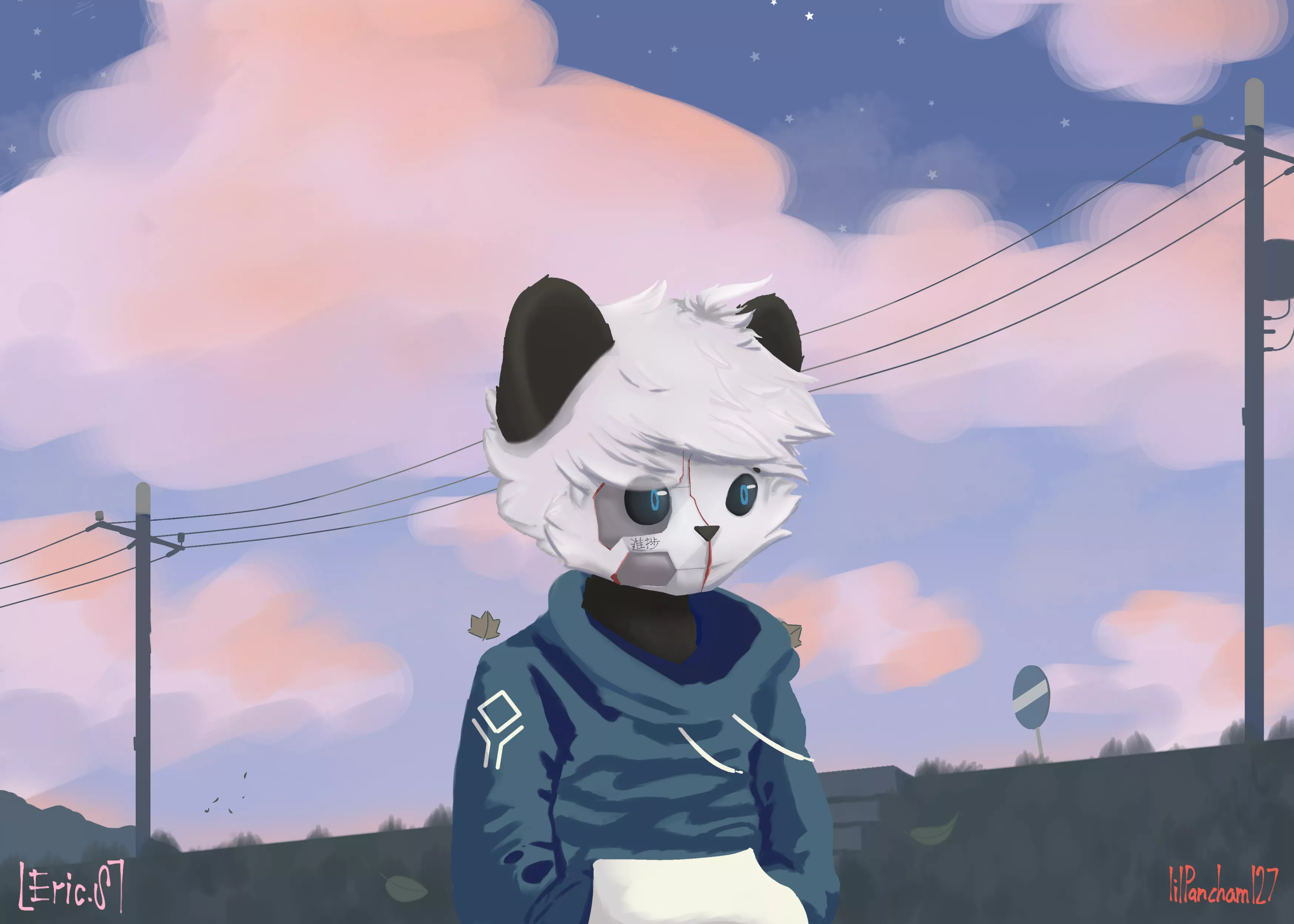 First attempt with lineless art