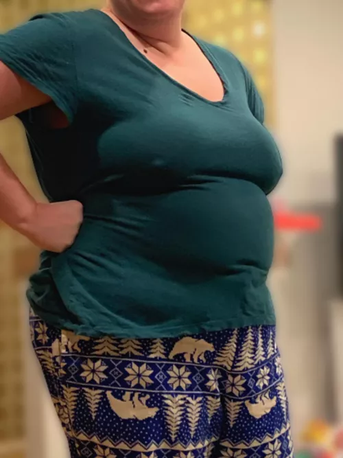 First braless-but-still-clothed photo...